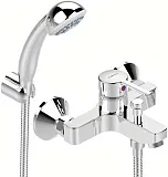 Смеситель Vidima Logik BA279AA для ванны с душем фото 1