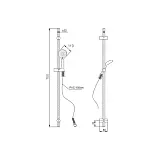 Душевой гарнитур PAINI Torino TRYO121F370 фото 3
