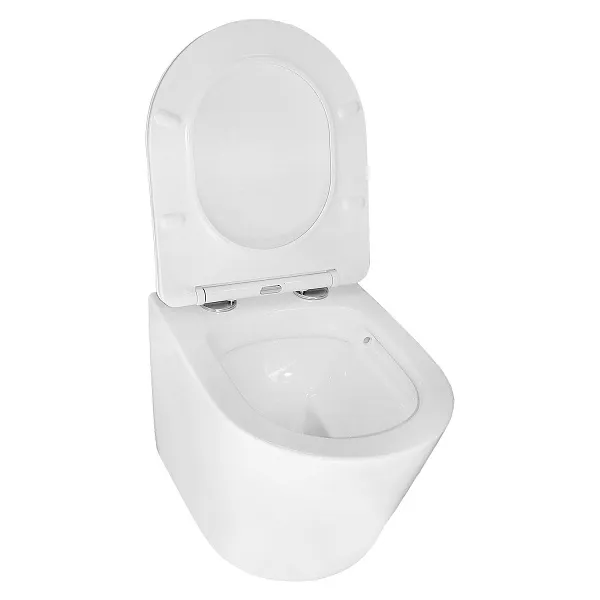Унитаз Azario Atrio AZ-2330 подвесной безободковый с сиденьем микролифт фото 4
