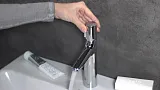 Смеситель Hansgrohe Talis Select S 72042000 для раковины с донным клапаном фото 5