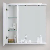 Зеркало-шкаф BelBagno Marino 70x75 MARINO-SPC-700/750-1A-BL-P-L левое с подсветкой фото 13