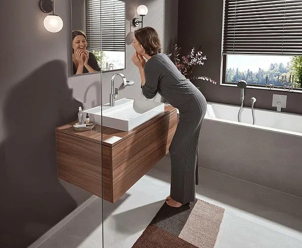Смеситель Hansgrohe Vivenis 75030000 для раковины с донным клапаном фото 2