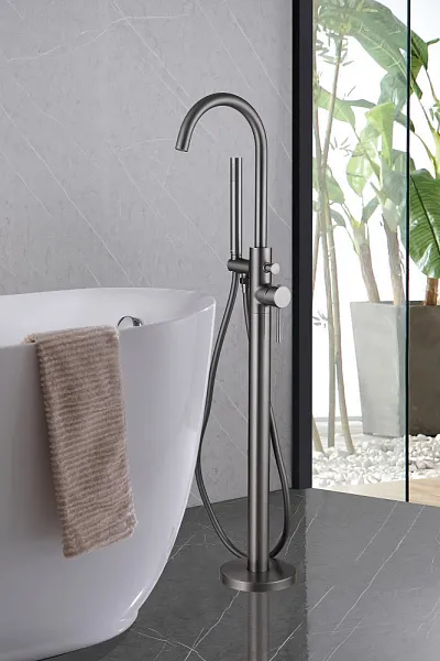 Смеситель для ванны с душем ABBER Wasser Kreis AF8115NGN фото 2