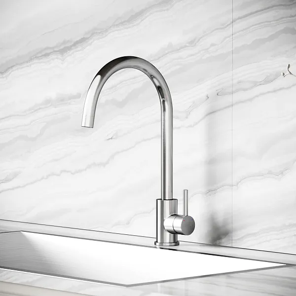 Смеситель для кухонной мойки Sancos Stainless SC12001SS фото 5