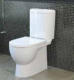 Унитаз-компакт Sanita Luxe Art WC.CC/Art/2-DM/WHT.G/S1 напольный с сиденьем микролифт фото 3