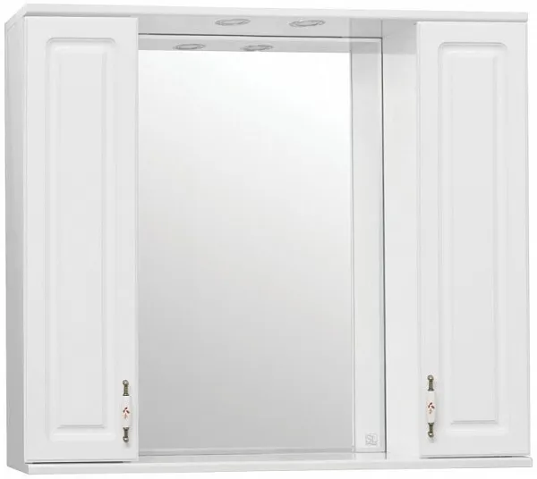 Мебель для ванной Style Line Олеандр-2 90 напольная белая фото 12