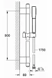 Душевой гарнитур Grohe Grandera 26038IG0 фото 2