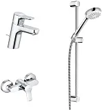 Комплект смесителей Kludi Pure&Easy 378450565 3 в 1 фото 1