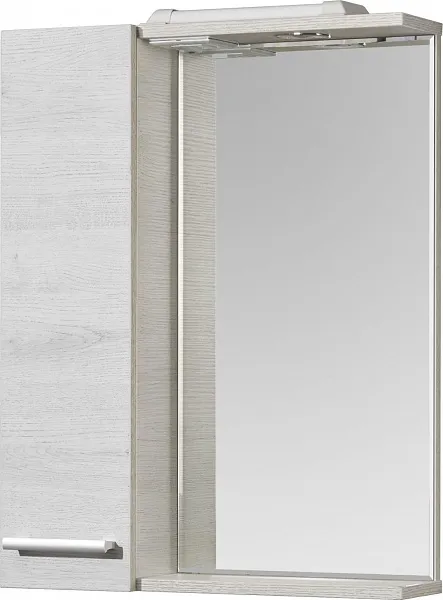 Зеркало Акватон Ронда PRO 55x72 см 1A208602RSC2L левое с подсветкой фото 1