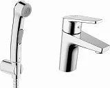 Смеситель Bravat Line F15299C-2 для раковины с гигиеническим душем фото 1