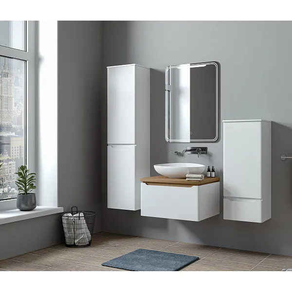 Зеркало Mixline Виктория 80x60 4620077043623 с подсветкой фото 3