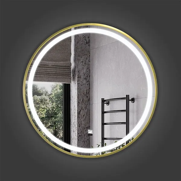 Зеркало Comforty Лея 60x60 00-00014185CF с подсветкой фото 1