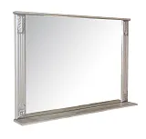 Зеркало Mixline ЛЮДВИГ 70x106 4640030867523 с полочкой фото 1
