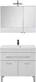Мебель для ванной Aquanet Верона 90 белая, 1 ящик, 2 двери фото 1