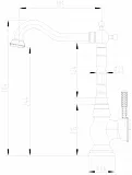 Смеситель Lemark Jasmine LM6645B для кухонной мойки фото 2