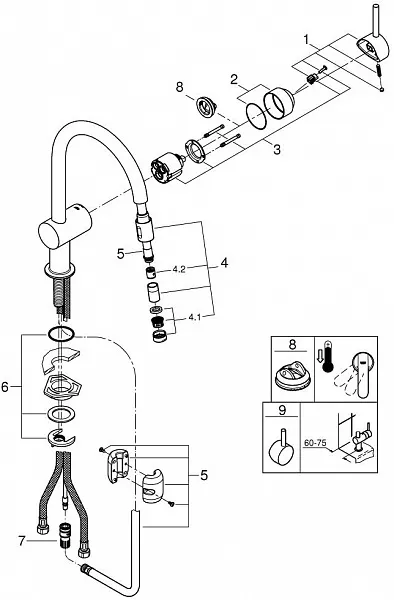 Смеситель Grohe Minta 3291800E для кухонной мойки фото 2