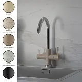 Смеситель для кухонной мойки PAINI Cox 7872643CR3V11L2KM фото 5