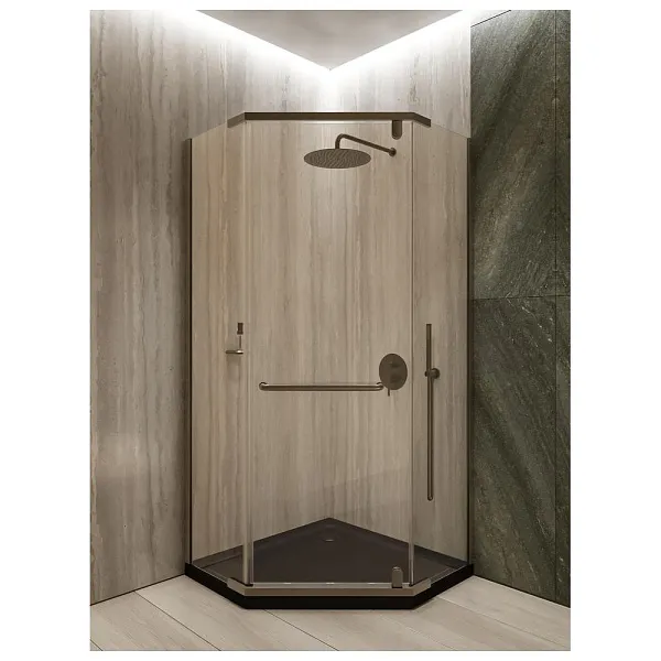 Душевой уголок KNOTLOR Penta FCD090CG0GM фото 4