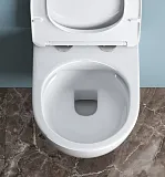 Унитаз BelBagno Uno BB3105CHR/SC подвесной безободковый быстросъемное с микролифтом фото 6