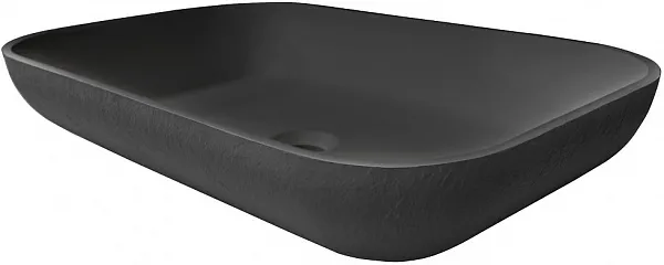 Раковина Acquabella On-Top Rectangle 58 см LAVABO_ON-TOP_RECTANGLE_SLATE_LAVA фото 1