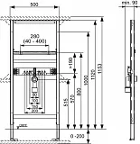 Инсталляция для раковины TECE Profil 9310000 фото 2