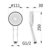Душевая лейка ESKO Eiger SPL1101 фото 3