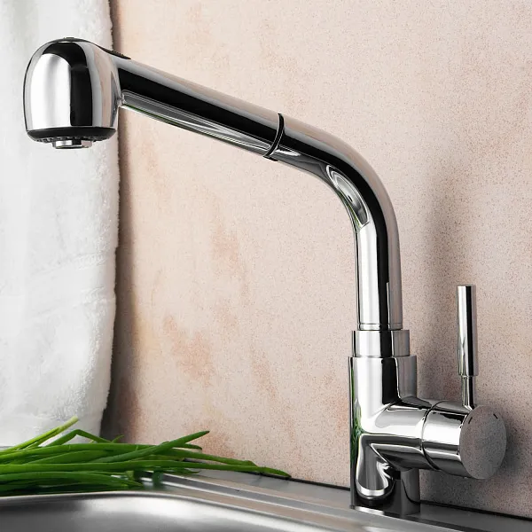 Смеситель WasserKRAFT Main 4166 для кухонной мойки фото 2