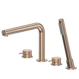 Смеситель на борт ванны ABBER Emotion 316 AF8813BRG фото 1