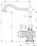 Смеситель ZorG Antic A 408K-BR для кухонной мойки фото 2