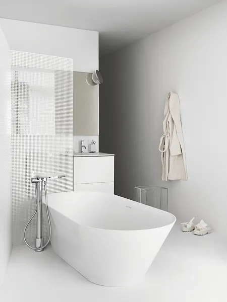 Смеситель Laufen Kartell by Laufen 3.2133.1.004.121.1 для ванны с душем фото 3