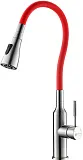Смеситель Lemark Expert LM5082S-Red для кухонной мойки фото 1