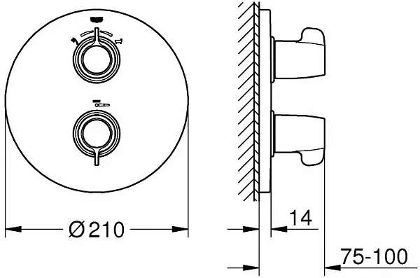 Термостат Grohe Grohtherm Special 29095000 для ванны с душем фото 2