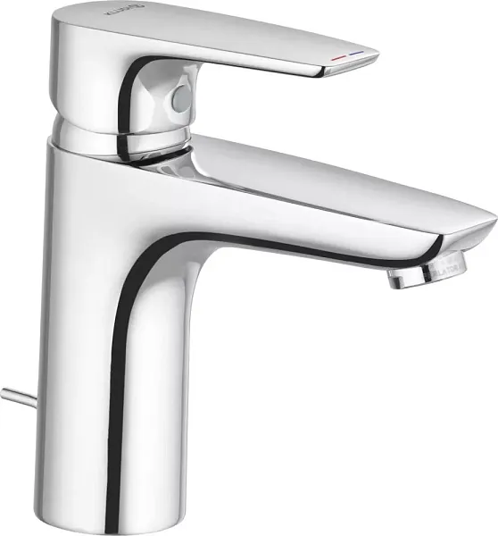 Смеситель Kludi Pure&Solid 342900575 для раковины с донным клапаном фото 1