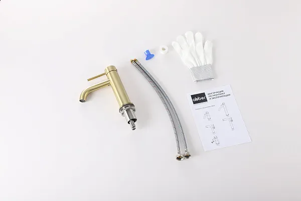 Смеситель для раковины ABBER Wasser Kreis 316 AF8110BG фото 2