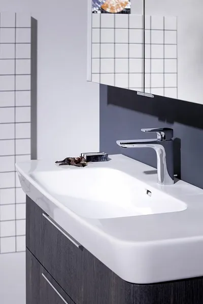 Смеситель Laufen Cityplus 3.1175.1.704.121.1 для раковины с донным клапаном фото 3