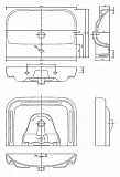 Раковина IFO Grandy RP210700100 фото 6