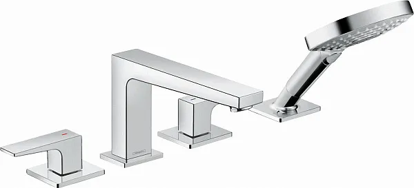 Смеситель Hansgrohe Metropol 32552000 на борт ванны фото 1