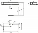Раковина Ideal Standard Conca 100 см T380101 фото 3