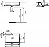 Раковина Ideal Standard Strada II 60 см T299801 фото 4