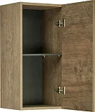 Шкаф-пенал Акватон Лофт Фабрик 34x70 см тёмное дерево 1A242803LTDY0 фото 2