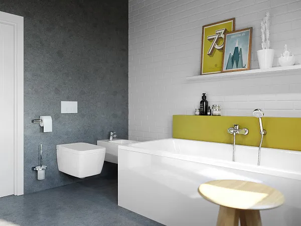 Комплект смесителей Kludi Pure&Easy 376850565 3 в 1 фото 9