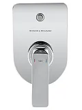 Встраиваемый смеситель Wonzon & Woghand SHARK WW-483700-CR фото 2
