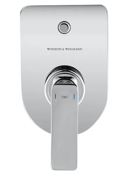 Встраиваемый смеситель Wonzon & Woghand SHARK WW-483700-CR фото 2