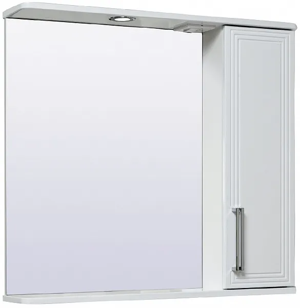 Мебель для ванной Runo Олимпия 80 напольная/подвесная правая фото 6