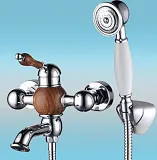Смеситель Kaiser Wood 61022 для ванны с душем фото 2