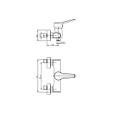 Смеситель для душа PAINI Messina MECR511KM фото 3