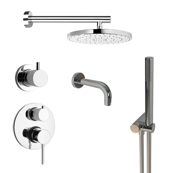 Душевой комплект PAINI Cox 78CRSET36911SHBATH фото 1