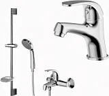 Комплект смесителей Bravat Fit F00315C 3 в 1 фото 1