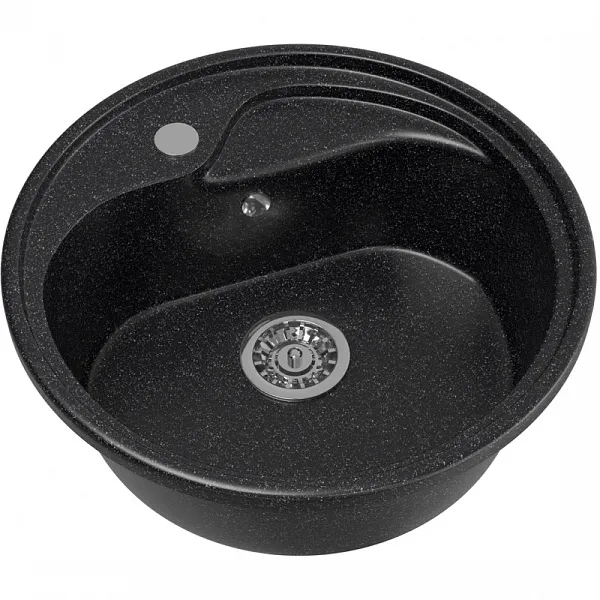 Кухонная мойка Mixline ML-GM10-308 Черная 525062 фото 1