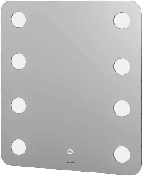 Зеркало Grossman Neon 70x80 147080 с подсветкой фото 1